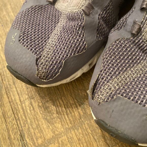 On Cloud Shark Gray Pebble Running Shoes 19.99508 Lace Up Mesh On Cloud 7.5 - Picture 4 of 8